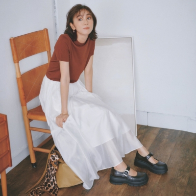 「去年と同じ」を卒業！手持ちスカートが蘇る【最新Tシャツコーデ】6選