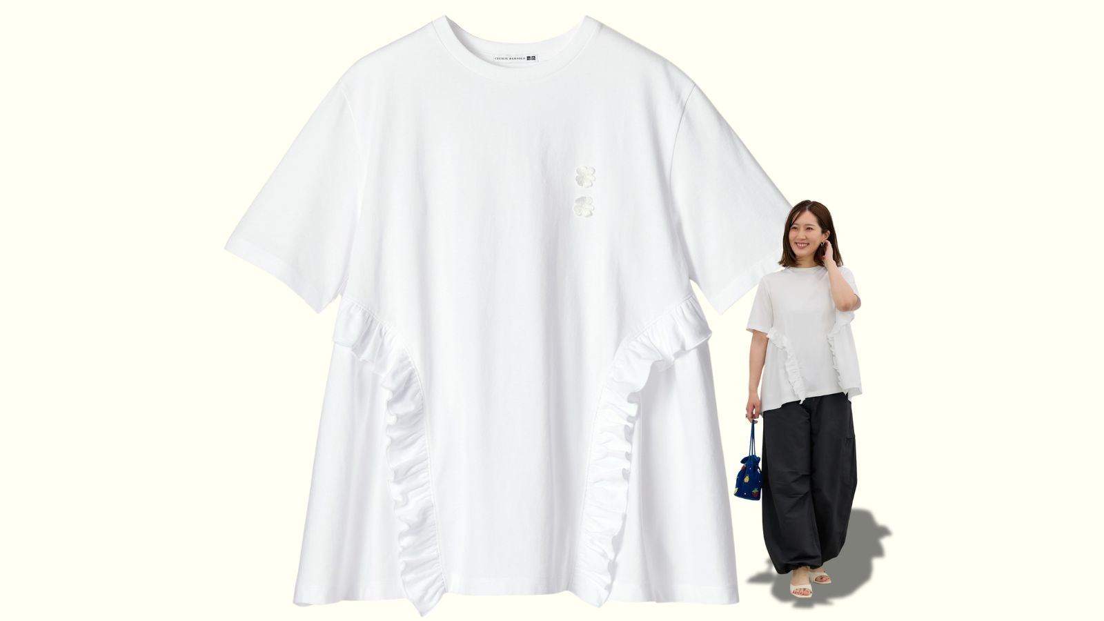 ユニクロ】注目コラボの「Tシャツ＆トップス」でカジュアルがキレイめ