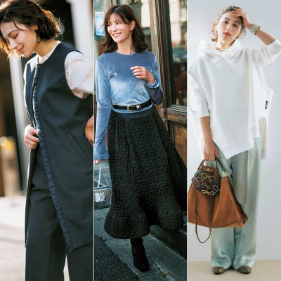 痩せる必要なし！“シュッと見え”が叶う神セオリー【3大シルエット】を徹底攻略