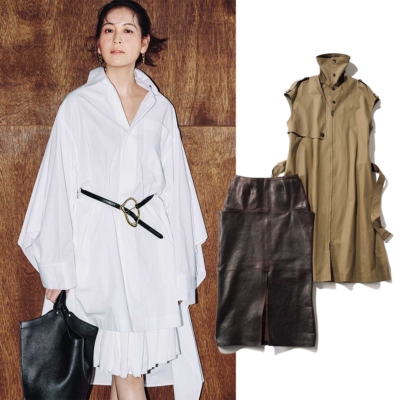 青木裕子さんが着る「40代のモード」！デイリーに使える“ひとクセ”服の魅力