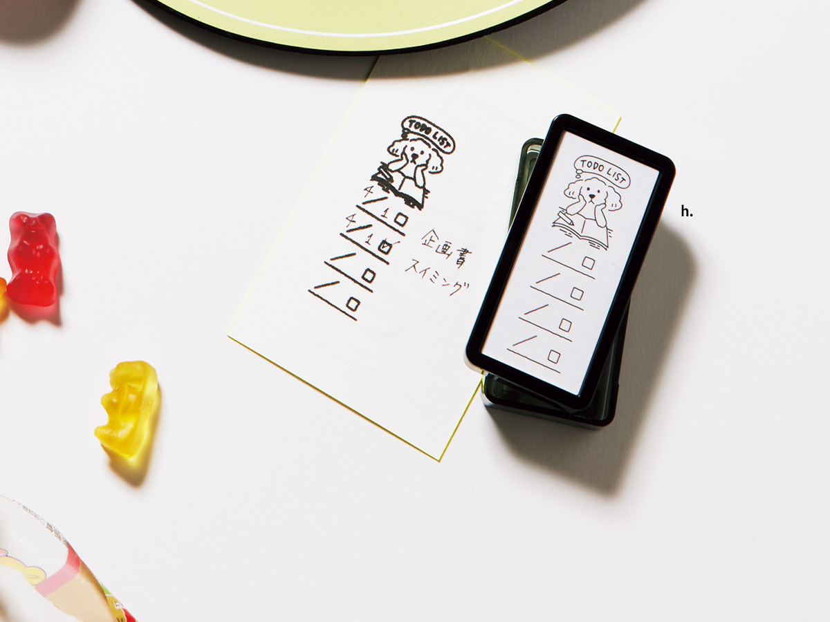 todoリストのスタンプ