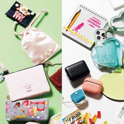 【ポーチ、スマホケースetc.】新生活に一新！バッグの中身に『可愛い小物』カタログ