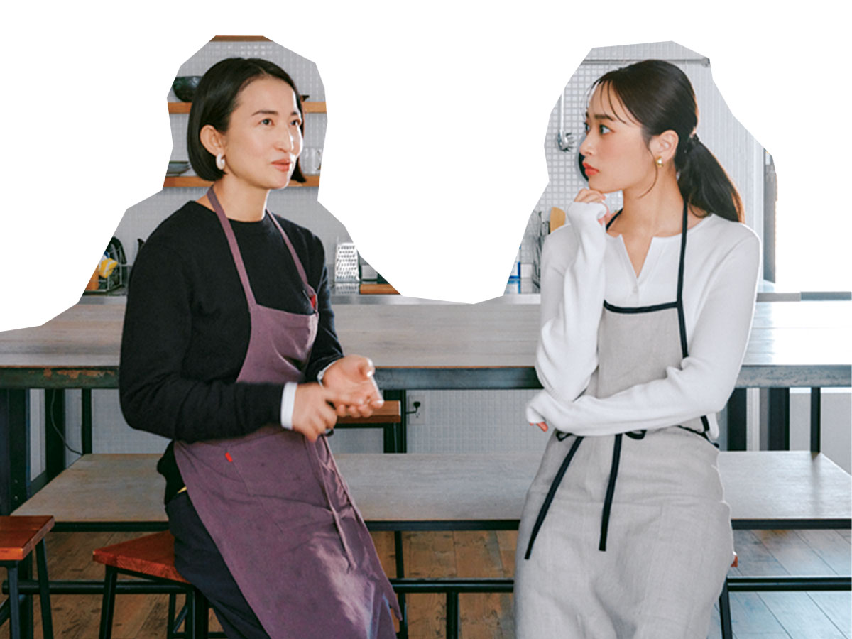 料理家の竹中紘子さんと近藤千尋さん