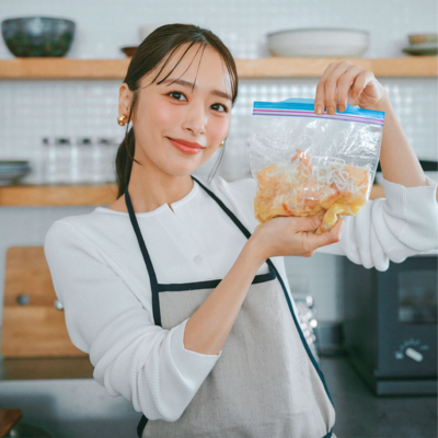 近藤千尋さん「これ絶対やりたい」と大絶賛！【しらすシュリンプ】の下味冷凍アレンジ