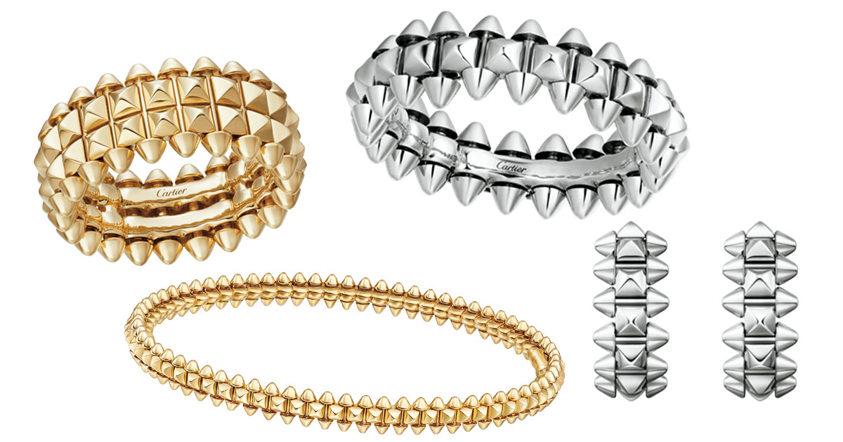 カルティエ ドゥ クラッシュの地金ジュエリー