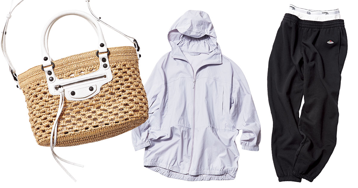 リゾート、水際服、バッグ