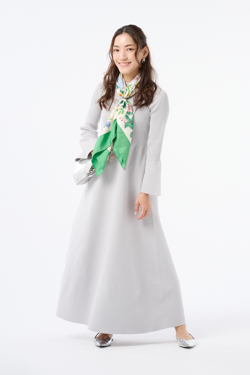 クラウドチームVERY髙松愛里の[ENMOCA]グレースラインフレアワンピース