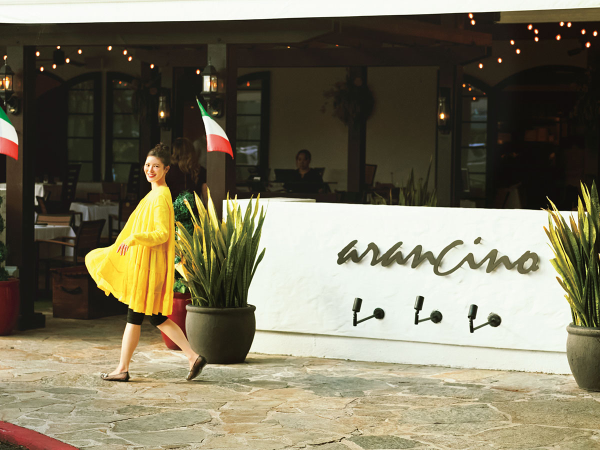 カハラホテルにあるアランチーノ