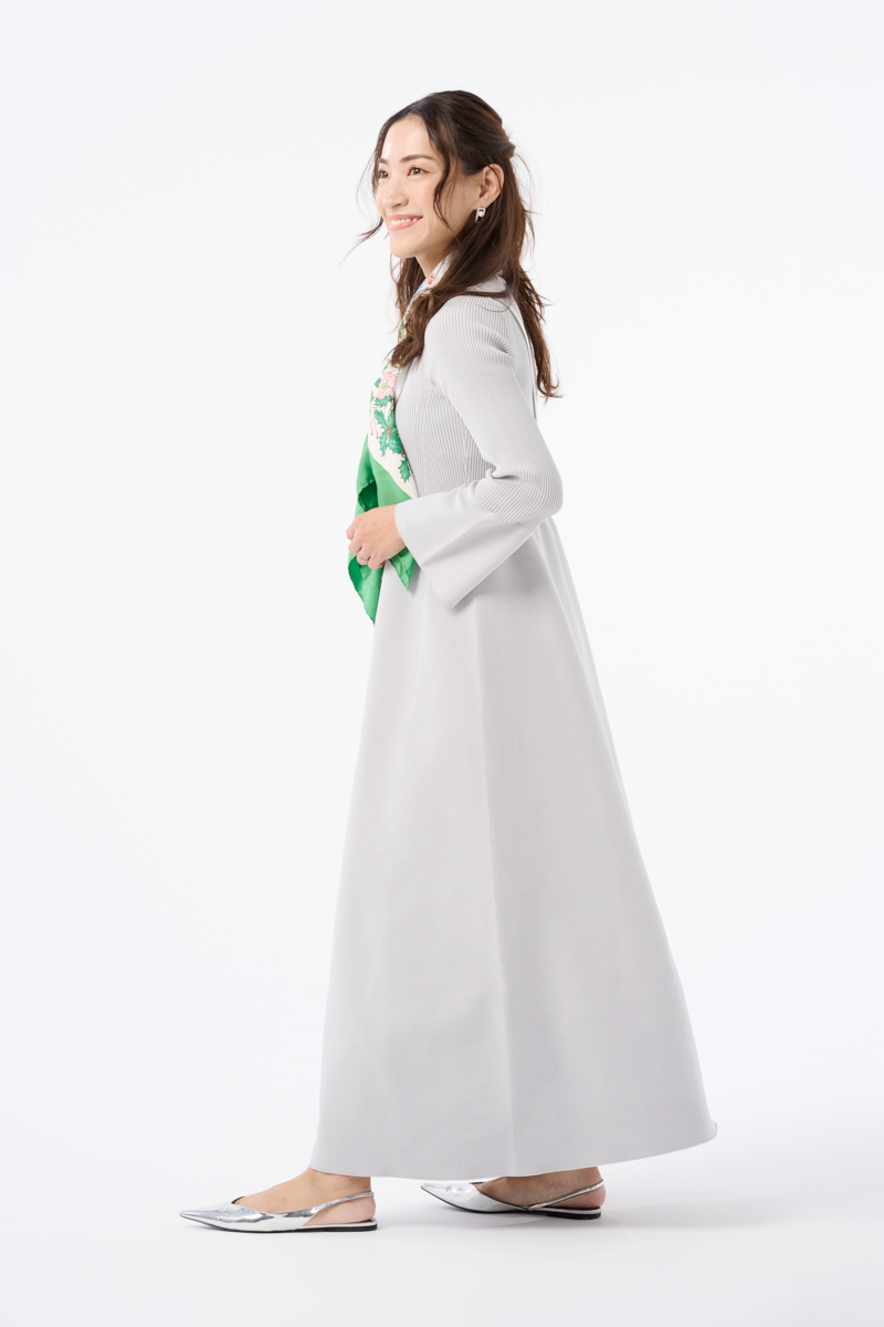 クラウドチームVERY髙松愛里の[ENMOCA]グレースラインフレアワンピース