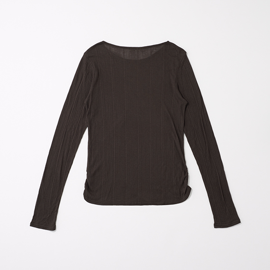 [ALEGRE]シアーリブカットソー