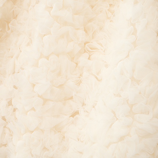 [THREE SQUARE]チュールペプラムプルオーバー