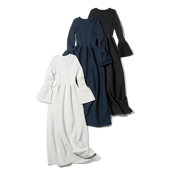 [ENMOCA]グレースラインフレアワンピース