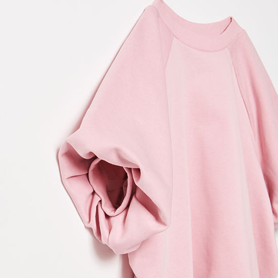 [ALEGRE]ボリュームスリーブスウェットTシャツ