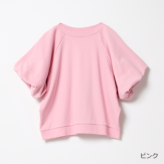 [ALEGRE]ボリュームスリーブスウェットTシャツ