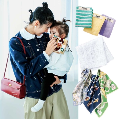 フェイラー、近沢レースetc.清潔感ママが選んでる【ハンカチ】最前線