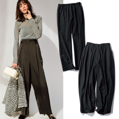 2026年マストな【黒パンツ】最新版！あらゆるシーンで“ハズさない”３タイプ