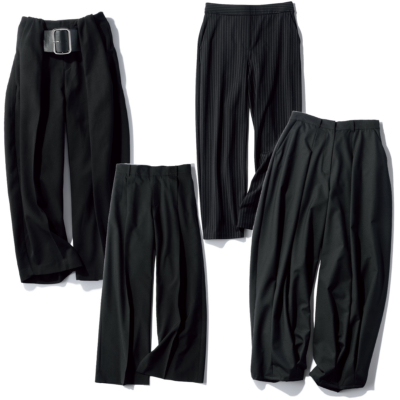 2026年春夏の【黒パンツ】最旬オシャレを一気見！ひとクセ・美脚・楽ちんetc.