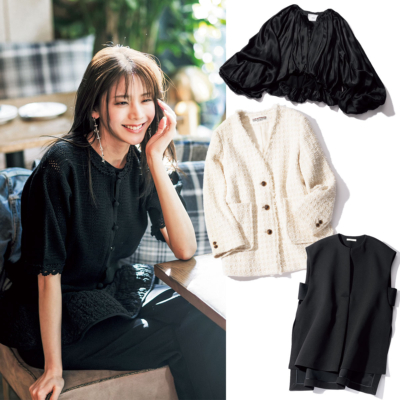 【復職、母業etc.】春は「黒パンツ軸」の甘めオシャレ最強説！お手本コーデ＆アイテム19選