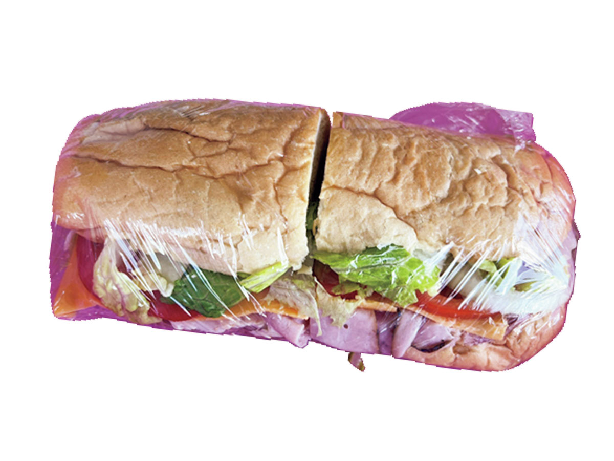 「Storto's Deli ＆Sandwich Shoppe」のサンドイッチ