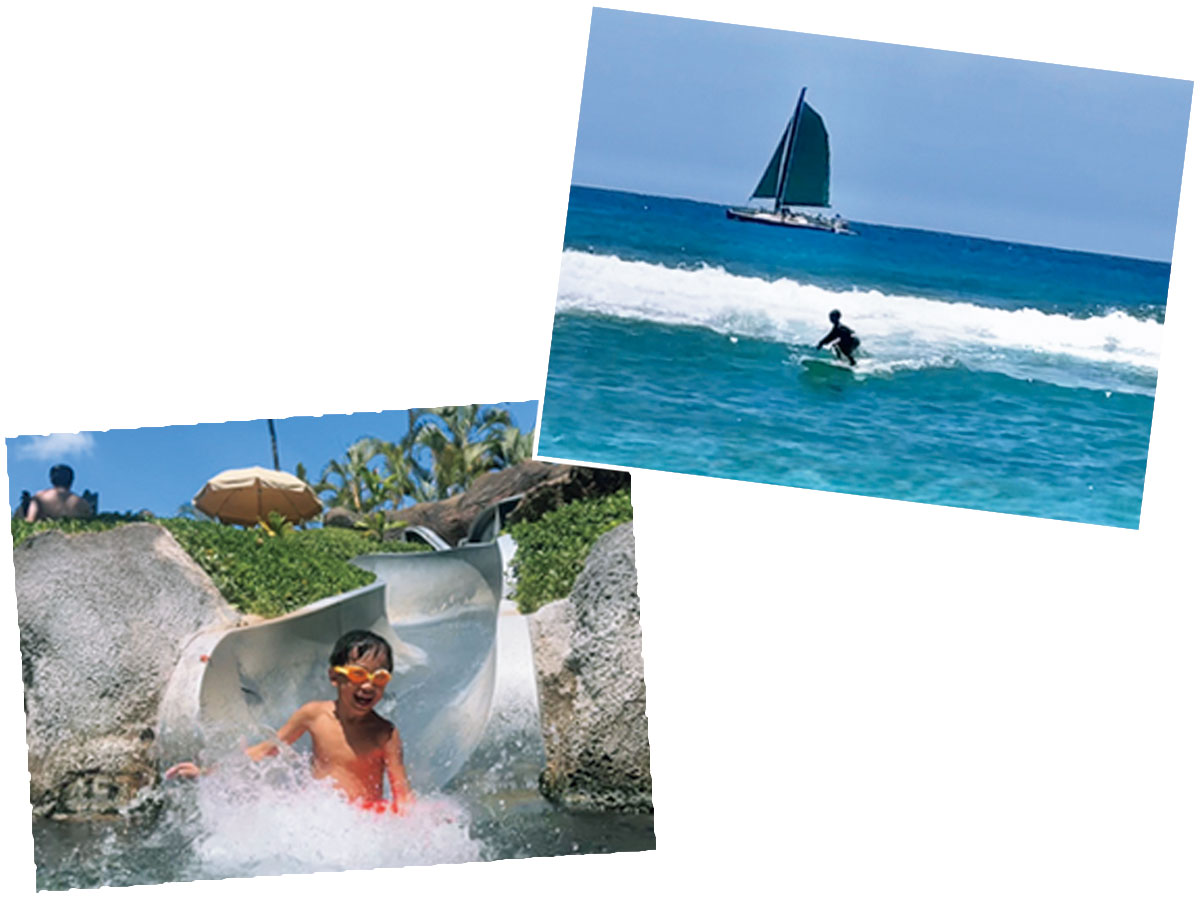 辻元舞さんが滞在したザ・グランドアイランダー