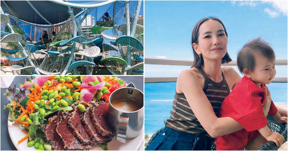 辻元舞さんのハワイステイ