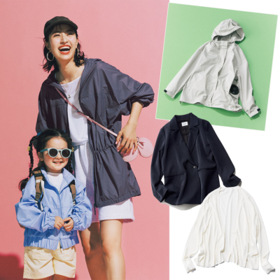 【ユニクロも】VERYママたちが本気レビュー！オシャレに着られる『UV機能服』最前線