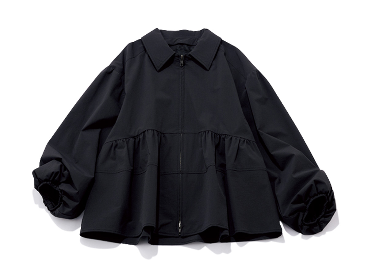 ルーニィの機能性もバッチリな甘黒ブルゾン