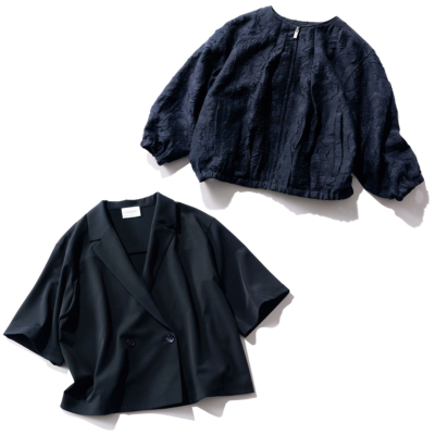 【PLSTも】結局“ネイビー”がいちばん使える！Tシャツに効く「薄軽アイテム」4選
