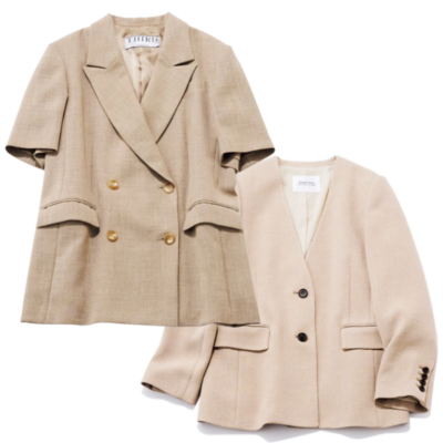 Tシャツシーズンの羽織りに【キレイめジャケット】4選！素材もシルエットも今どき◎