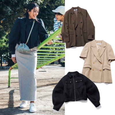 “Tシャツの上に羽織るだけ”で洒落見え【キレイめジャケット＆ブルゾン】最新カタログ！