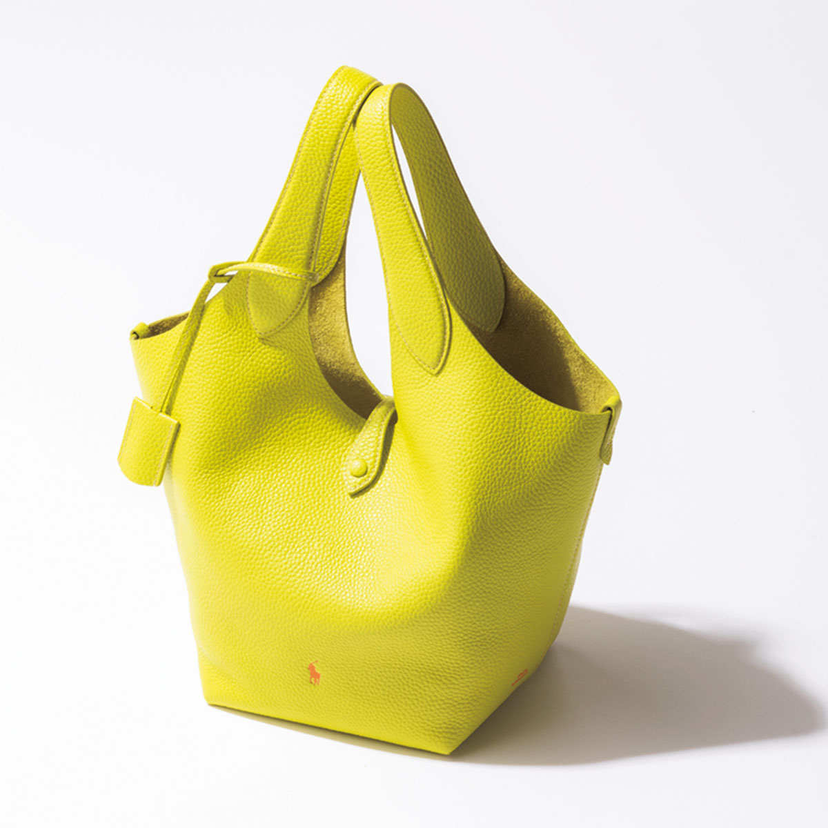 ポロ ラルフローレンの黄色いミニバッグ