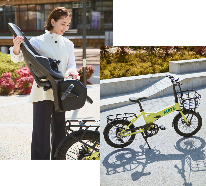 チャイルドシートの着脱