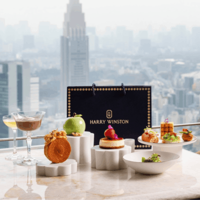 心ときめく！ハリー・ウィンストンの世界観に浸るアフタヌーンティー