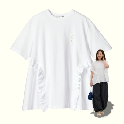 【ユニクロ】注目コラボの「Tシャツ＆トップス」でカジュアルがキレイめになる！5/8予約開始