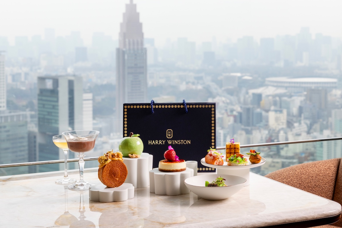 ハリーウィンストンのアフタヌーンティ