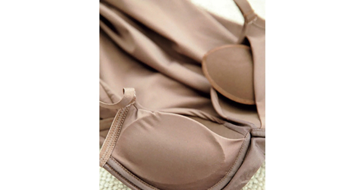 内蔵されたパッドは取り外し可能