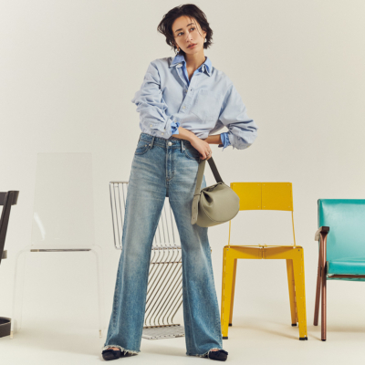 「デニム＝窮屈」から解放される！ 【ヤヌーク】ママにおすすめのブルーデニム3選