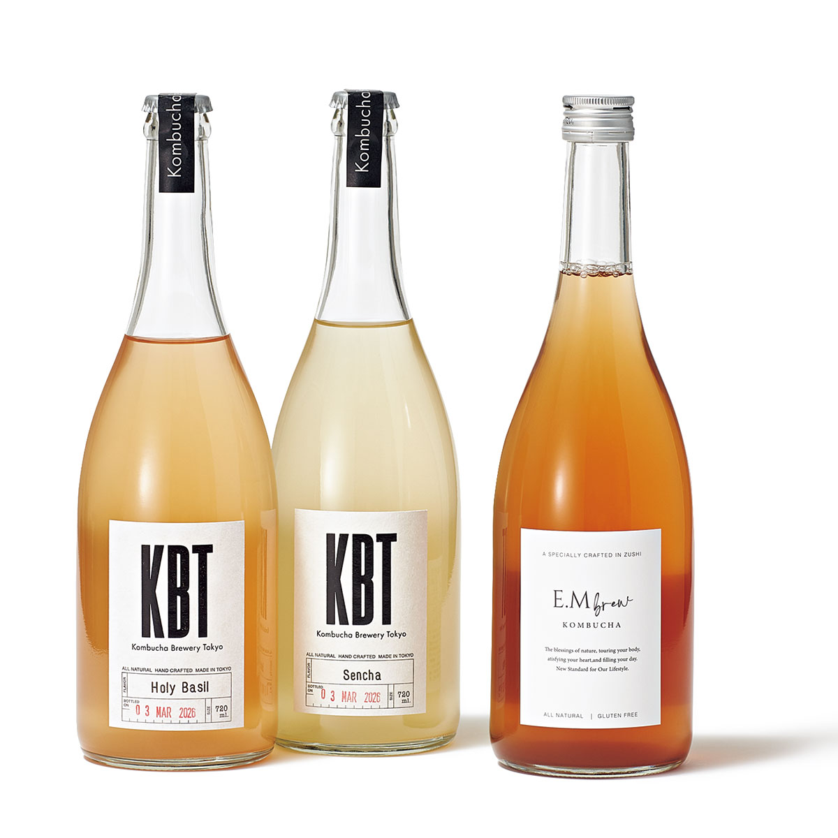 KBT ＆ E.M Brewのクラフトコンブチャ