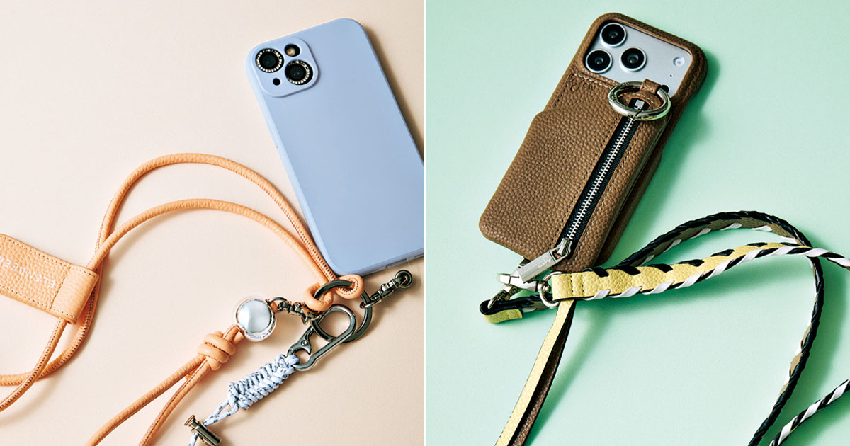 エレンディークとエジューのスマホストラップ
