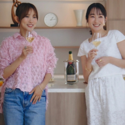 【高梨 臨さん＆夏菜さんW主演】ショートムービー公開中 by モエ・エ・シャンドン