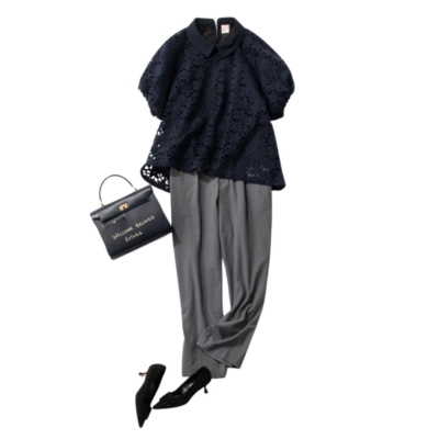 【ネイビー服】オンオフの切り替えに正解の配色は？