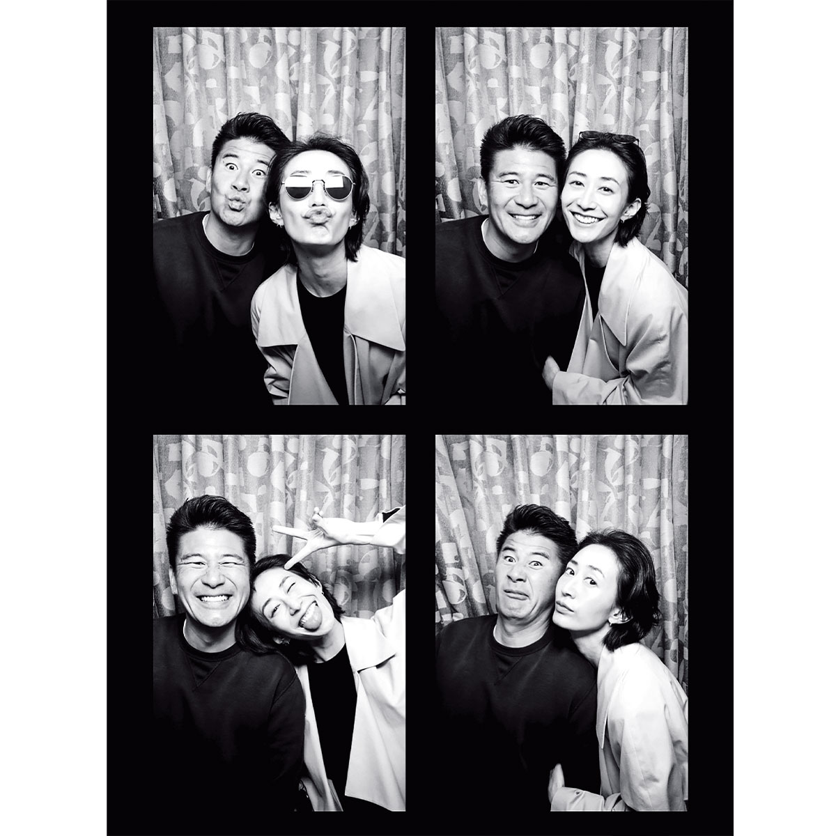 VERYモデル神山まりあさんとケンさん夫妻のポートレート