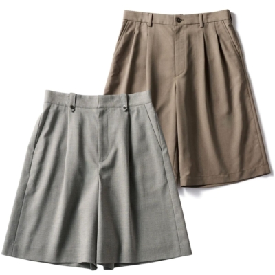 【￥1,990のGUも優秀】きちんと＆オシャレ見え「ハーフパンツ」ブーム到来！