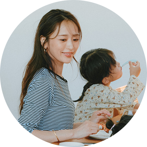 VERYモデル近藤千尋さん親子