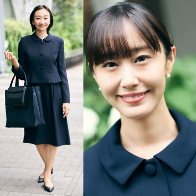 【学校説明会】きちんと感重視のママは“襟あり”ジャケットを選択！