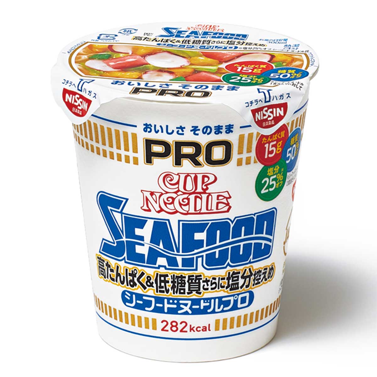 カップヌードルPRO 高たんぱく&低糖質さらに塩分控えめ シーフードヌードル