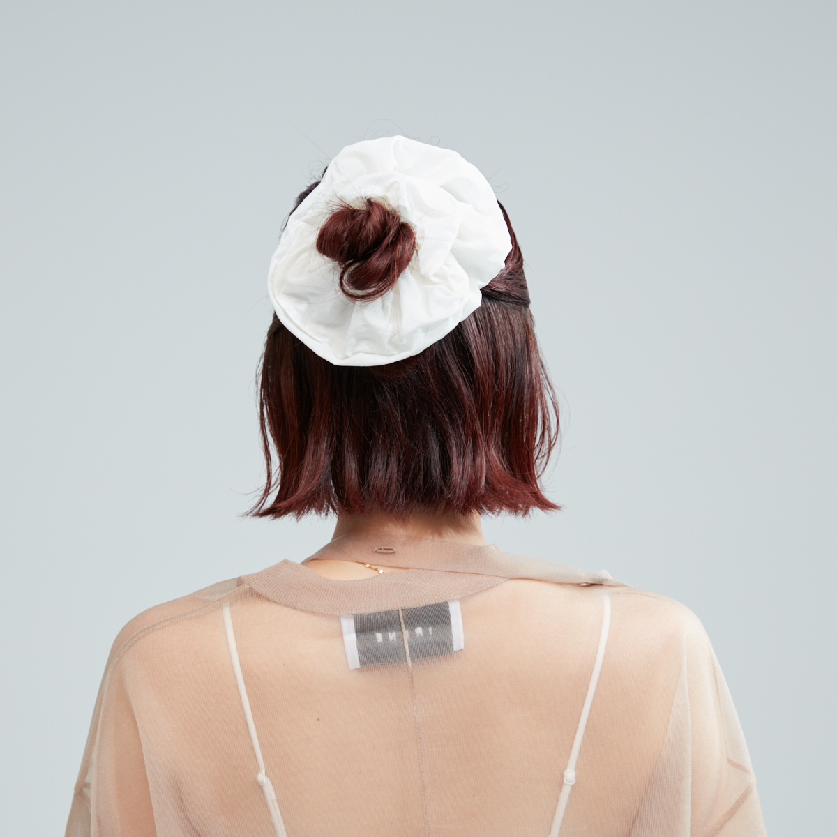 ビッグシュシュヘアアレンジの作り方