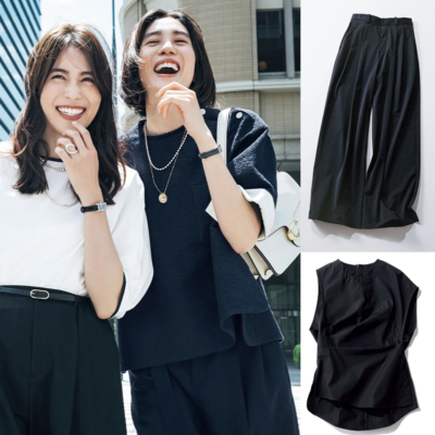 上品で快適【大人のきちんと服】猛暑もリアルに使える必須アイテム！＜画像集＞