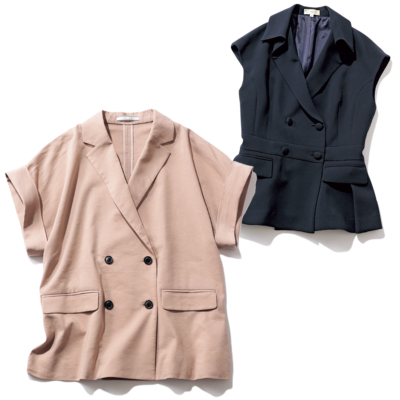 夏の通勤服に新風！ジレとジャケットの“いいとこ取り”なら着流してもサマになる