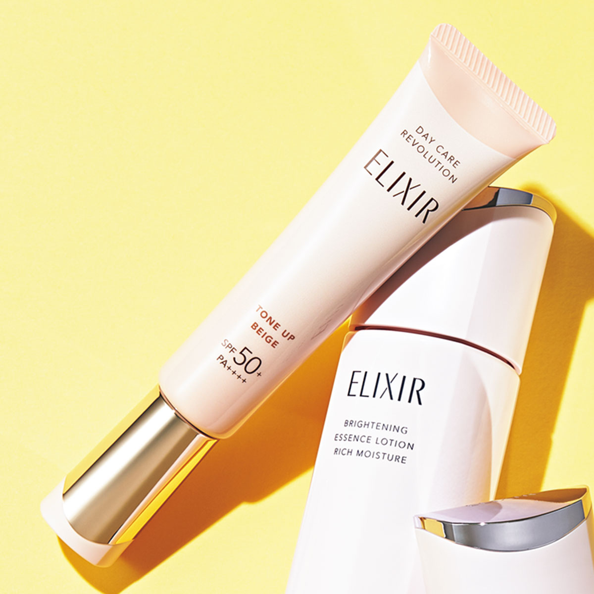 エリクシールのデーケアレボリューション トーンアップ BE ＋ ca SPF50＋ PA＋＋＋＋